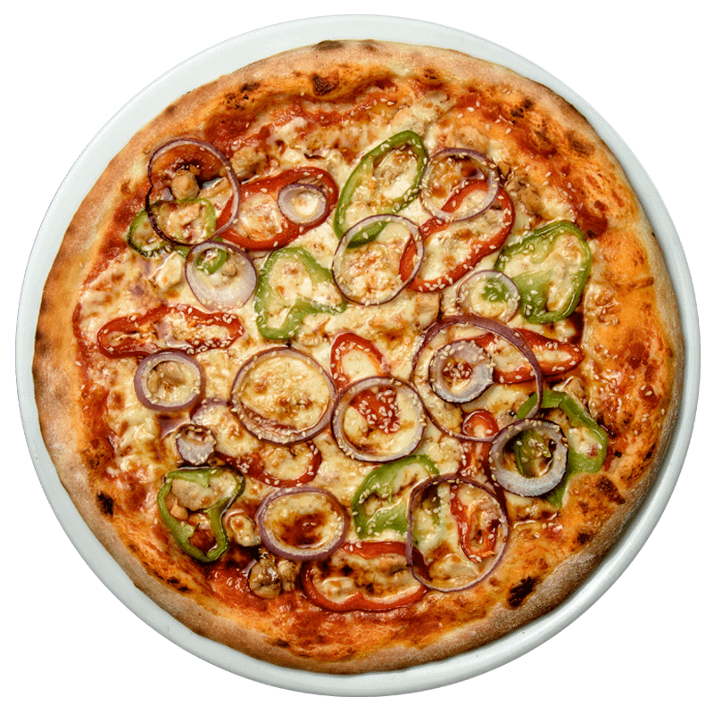 A lazy image pizza