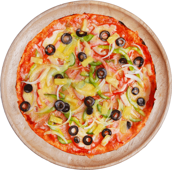 A lazy image pizza