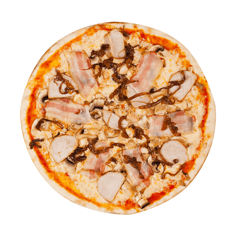 A lazy image pizza