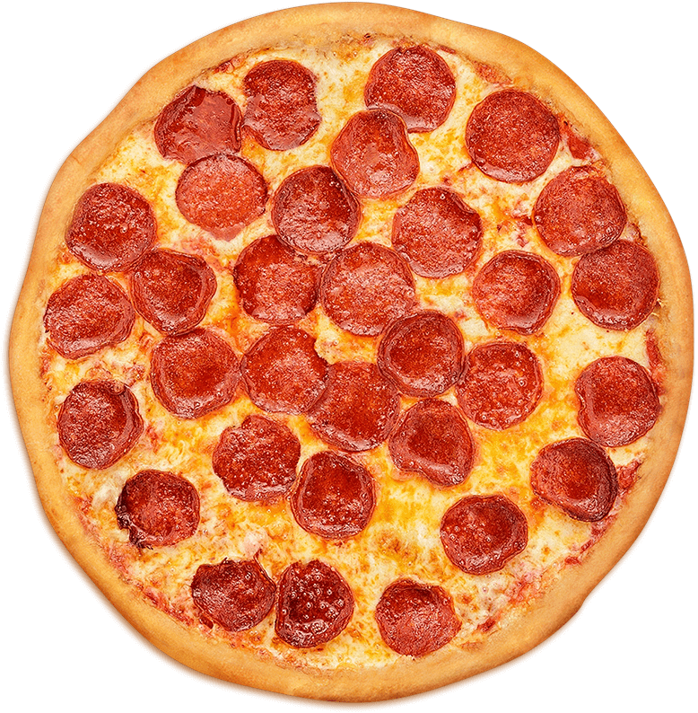 A lazy image pizza