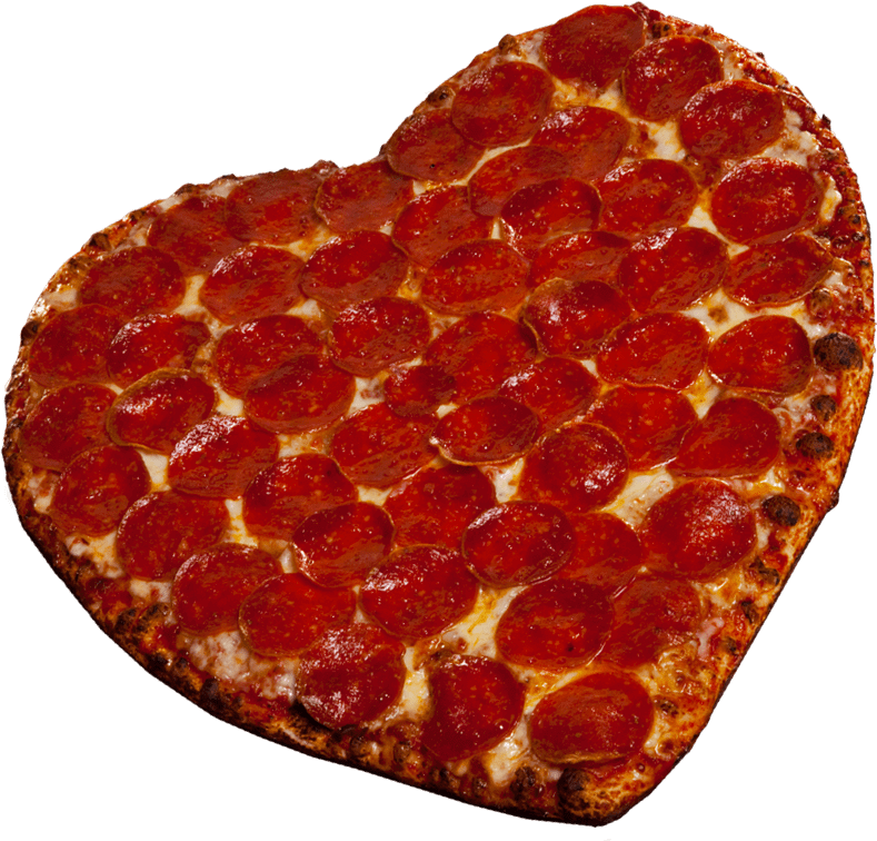 A lazy image pizza